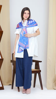 Blue Long Scarf Singapore