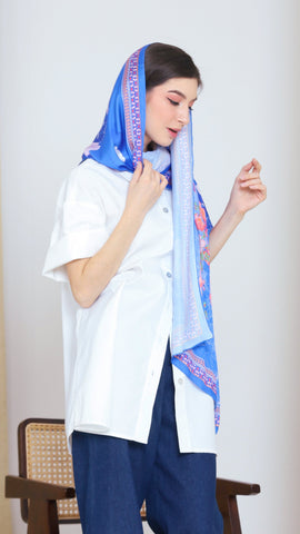 Blue Long Scarf Singapore