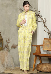 Yellow Sumba Jacket Set