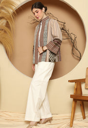 Stripe Vintage  Ikat Outer