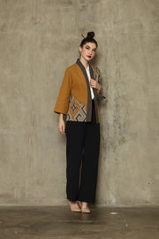 Mustard Patch Ikat Outer