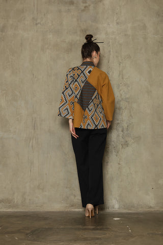 Mustard Patch Ikat Outer