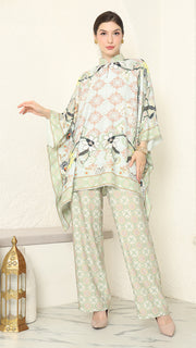 Green Flower HC Pant Set