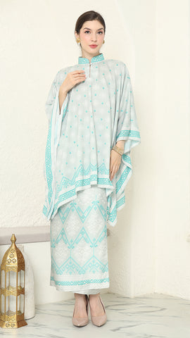 Sea Salt R-neck Songket Sarong set