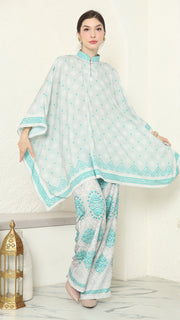 Sea Salt Songket Pants Set