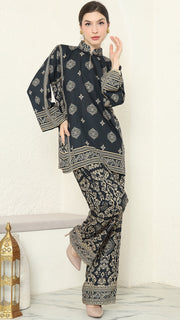 Black Gold Bali Pants Set