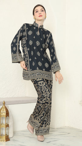 Black Gold Bali Pants Set