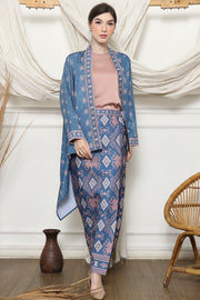 Prussian Blue Sumba Outer Set