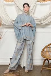 Light Blue Ikat HC Pants Set