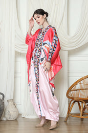 Pink Orchid Long Sleeve Kaftan