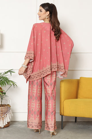 Kanzi Songket Pants Set Pink